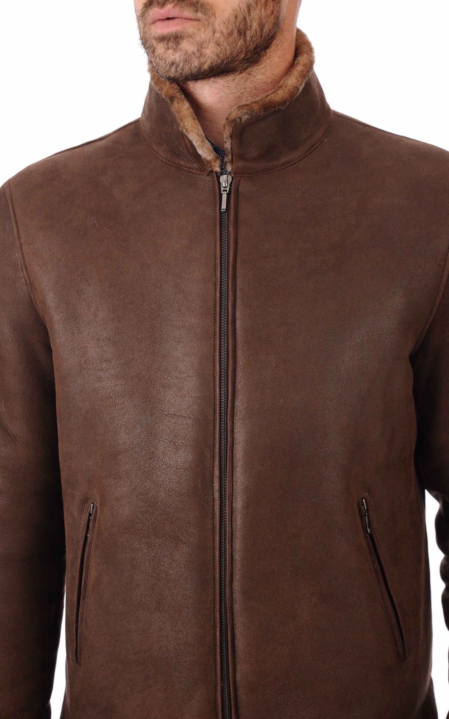 A &quot;TRENDY&quot; Fauve La Canadienne Blouson Homme details photo