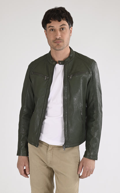A &quot;GAFINO 101843&quot; Vert Daytona 73 Blouson Homme opened photo