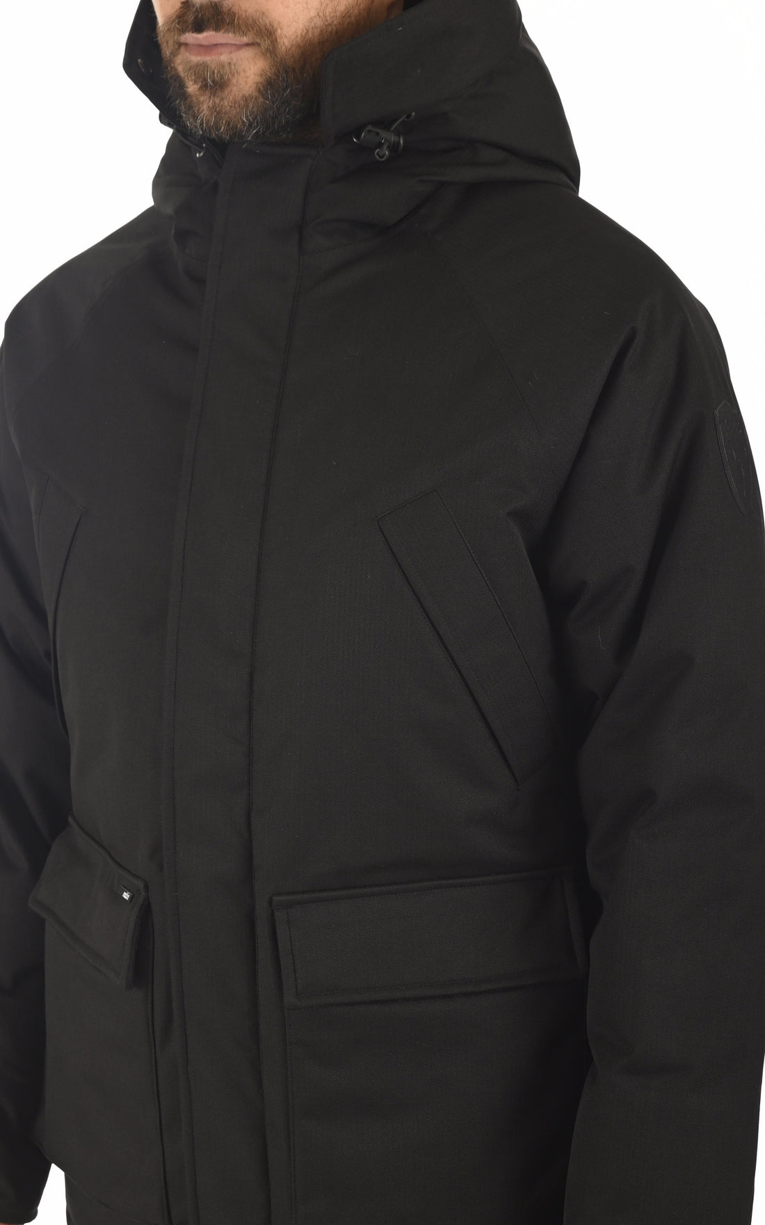 A &quot;HERITAGE&quot; Black Nobis Ves Doudoune Homme opened photo