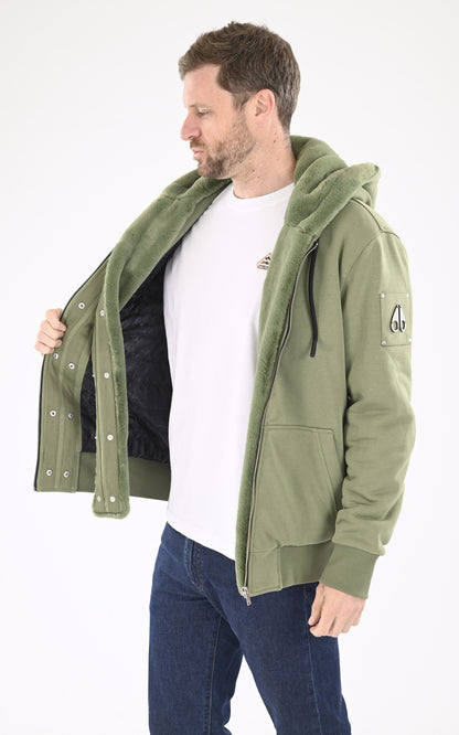 A &quot;CLASSIC BUNNY M32MS600&quot; Kaki Moose Knuckles Gilet Homme interior photo