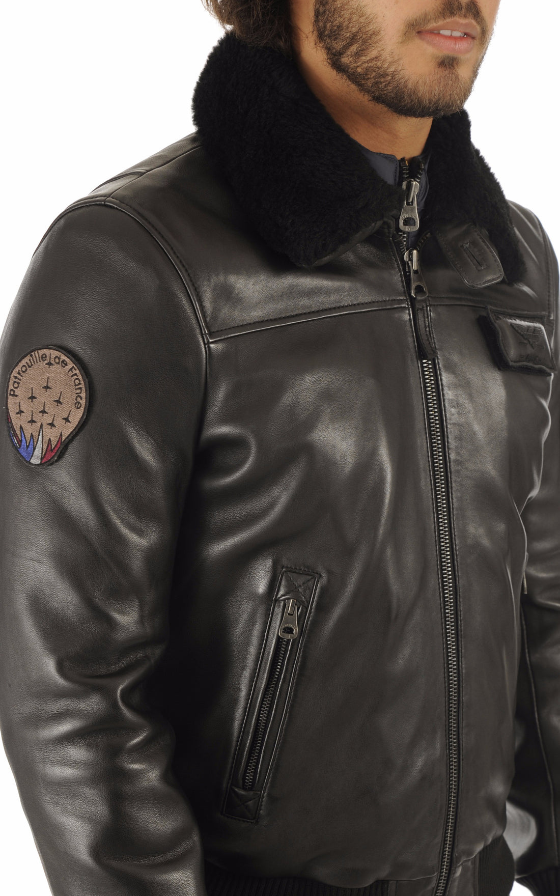 A &quot;RAFAL&quot; Noir Patrouille de France Pilote Homme opened photo
