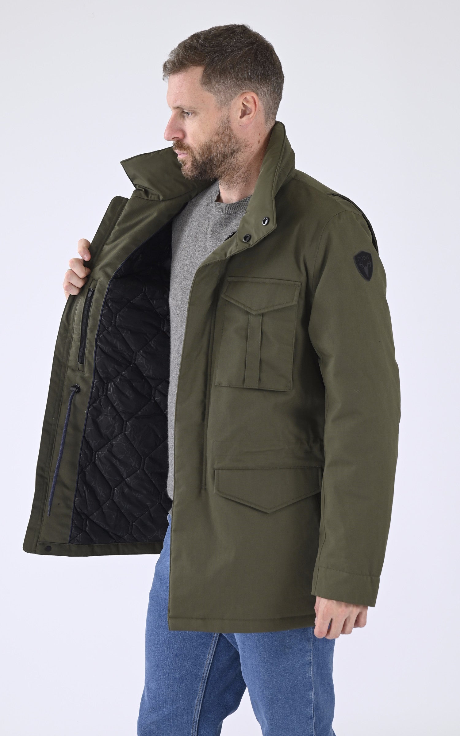 A "PELICAN" Kaki Nobis 3/4 Homme interior photo 3