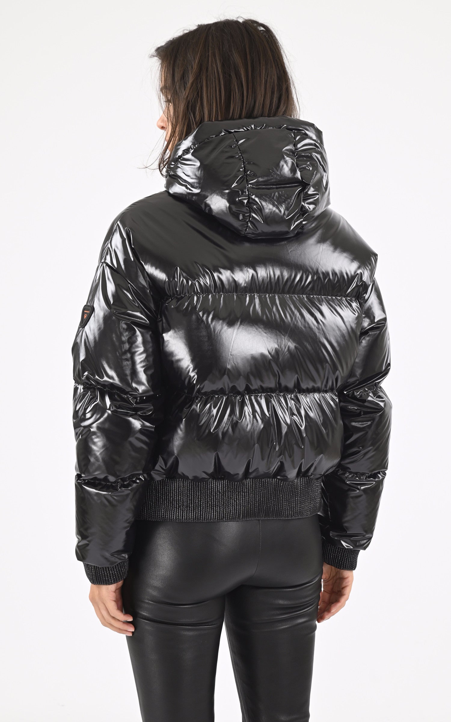 A &quot;NINE&quot; Noir Gertrude Bl Doudoune Femme back photo 4