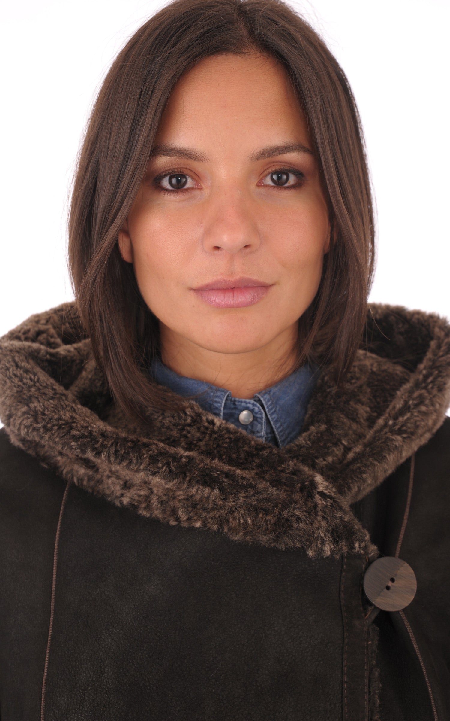 A &quot;CH1T7002 ESP&quot; Marron La Canadienne Veste Femme details photo