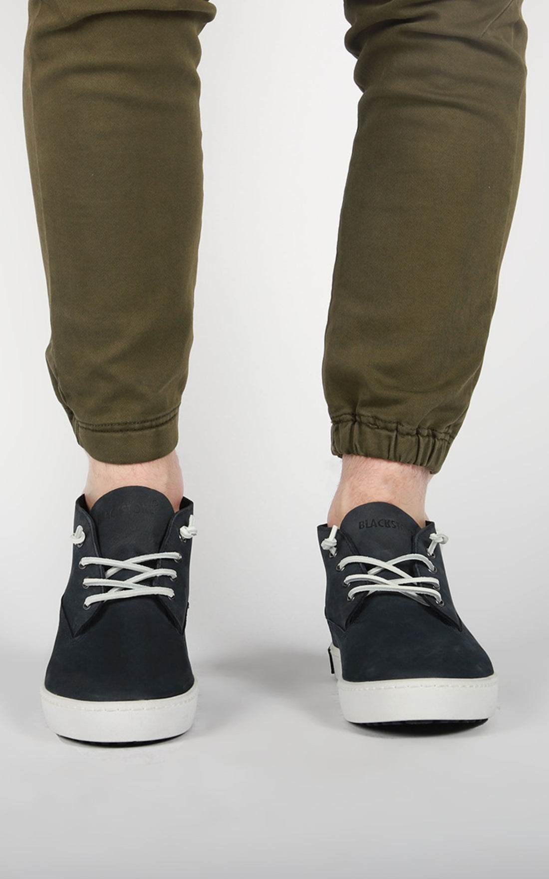 A &quot;BM19&quot; Bleu Marine Blackstone Chaussures Homme opened photo