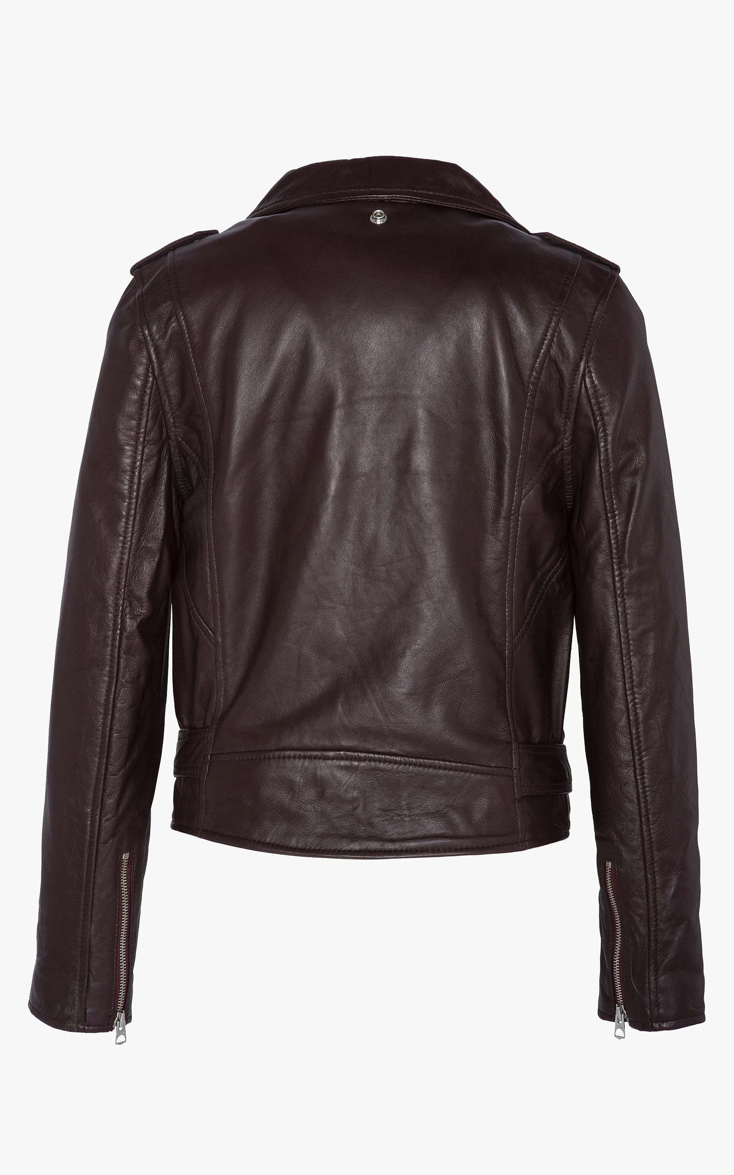 A &quot;LCW8600&quot; Prune Schott Blouson Femme closed photo