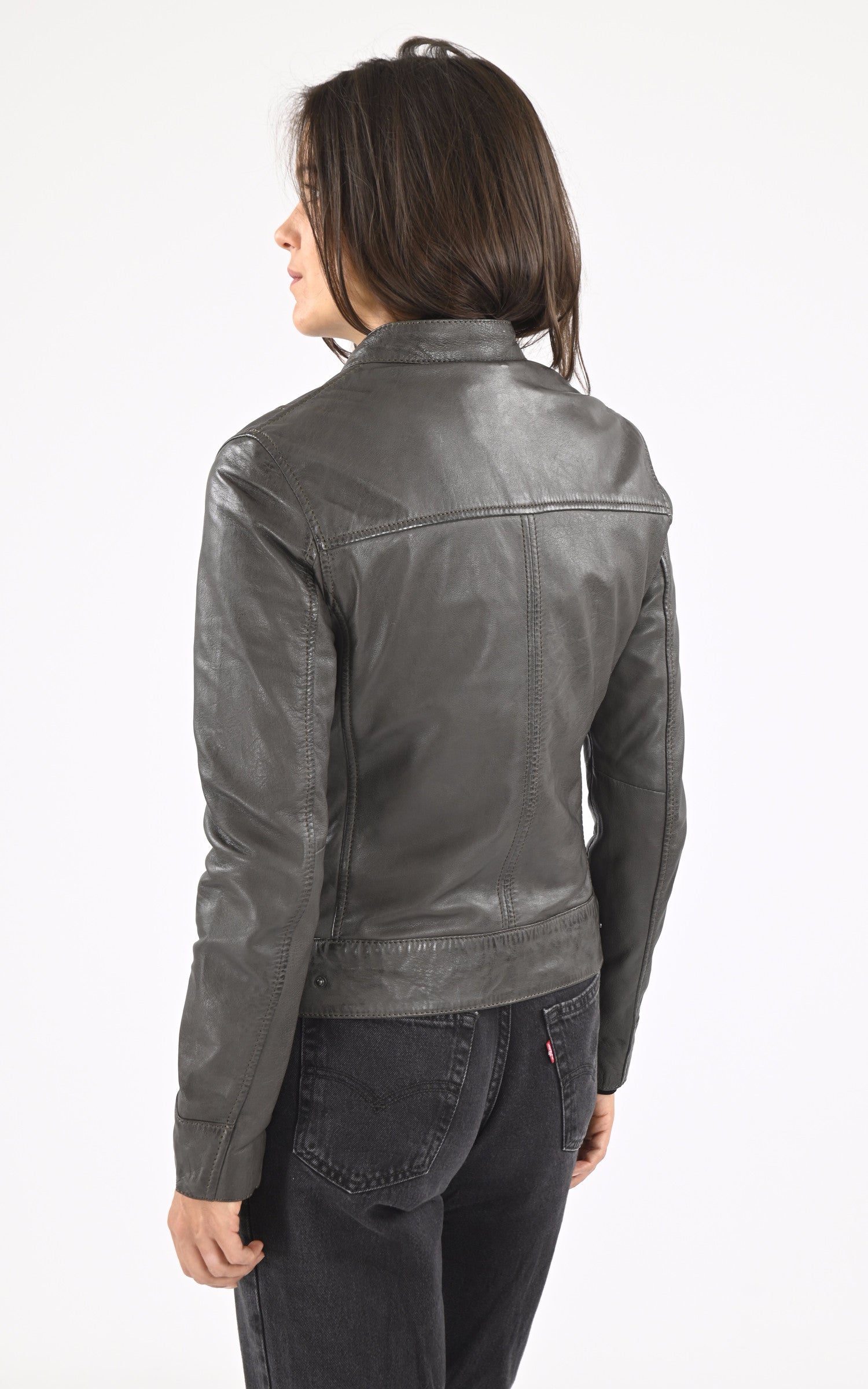 A &quot;RITZ 64952&quot; Kaki Oakwood Blouson Femme back photo 4