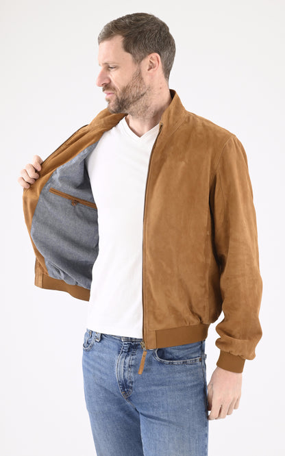 A &quot;EXPO&quot; Cognac Serge Pariente Blouson Homme interior photo
