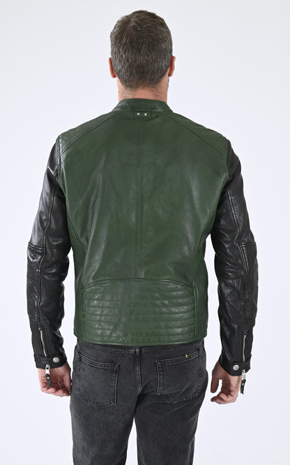A &quot;ROSCODA 102788&quot; Vert Daytona 73 Blouson Homme back photo