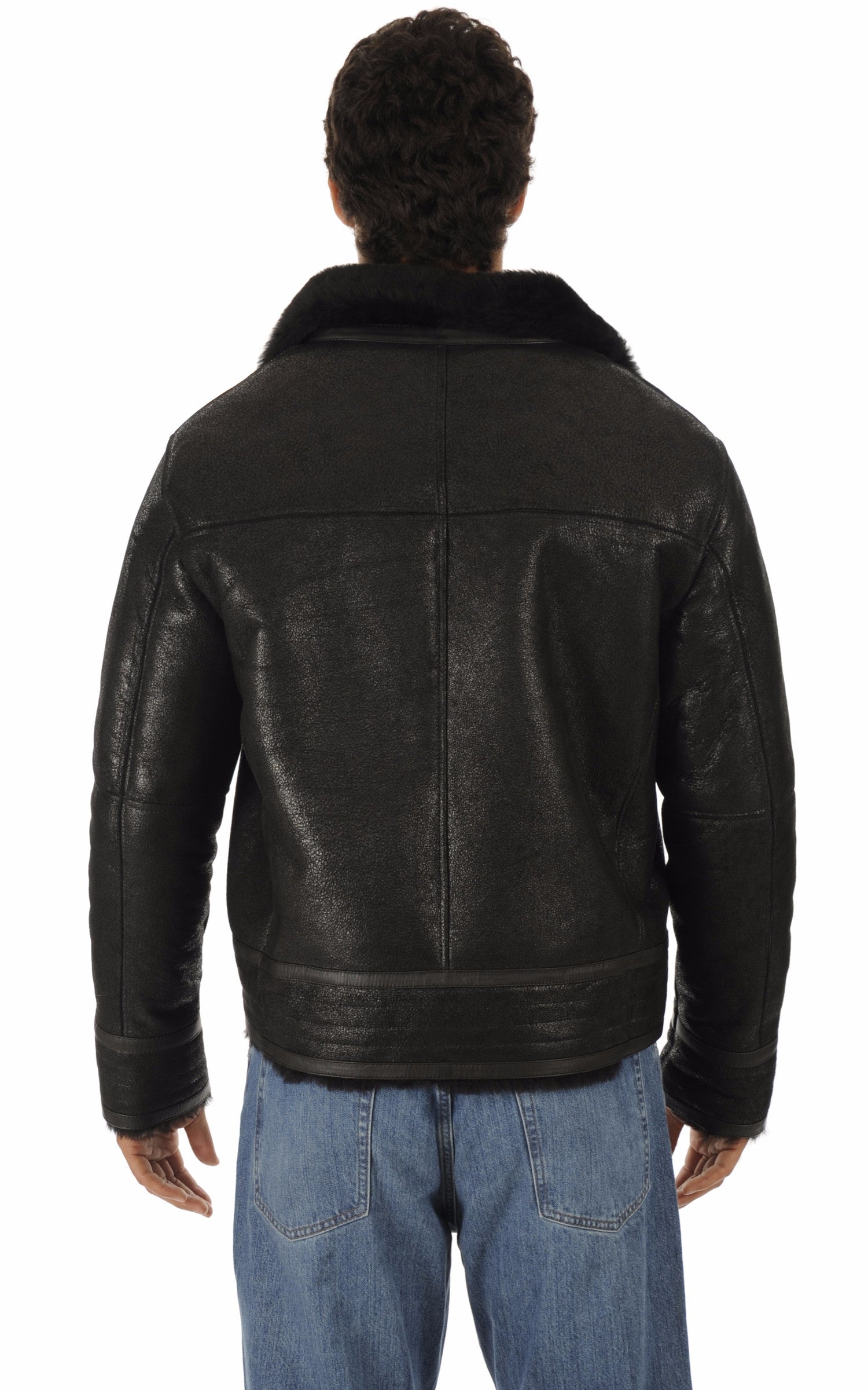 A &quot;007&quot; Noir La Canadienne Bombardier Homme back photo