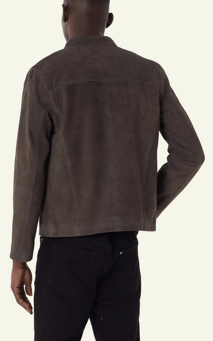 A &quot;SYLVINO&quot; Smoke Serge Pariente Blouson Homme details photo