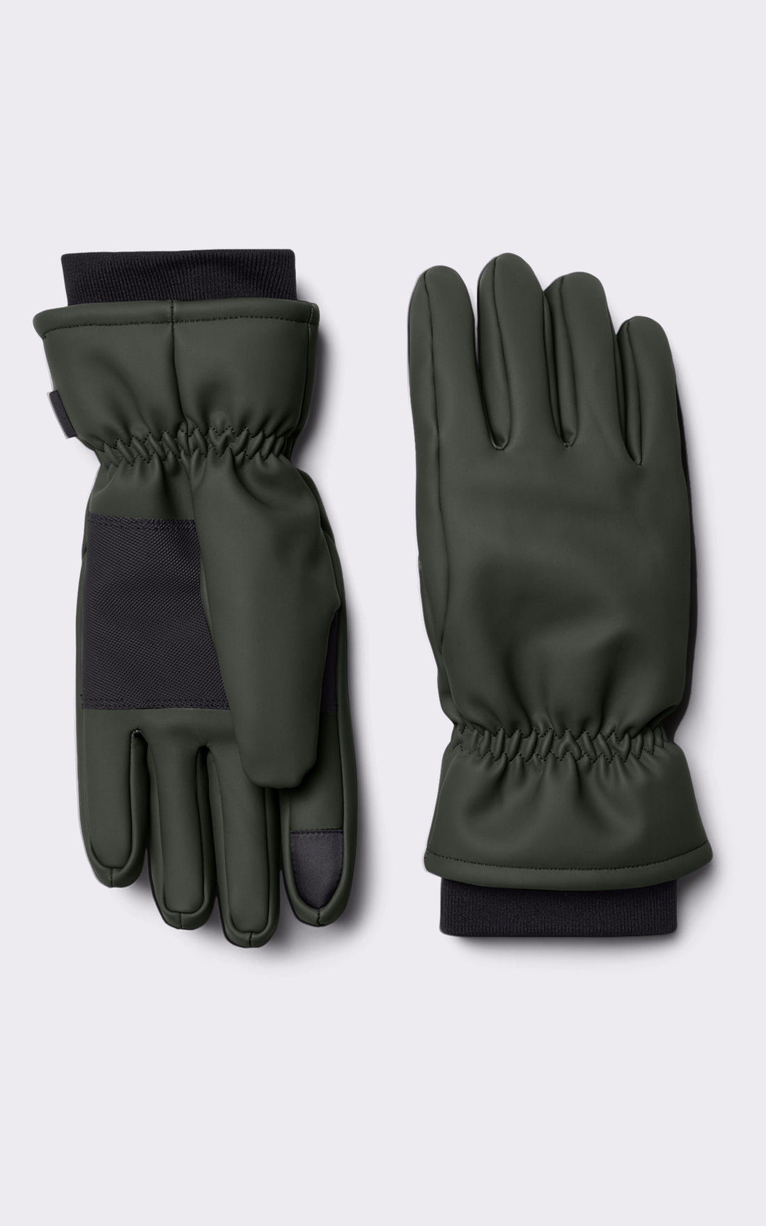 A &quot;21620 INSULATED GLOVES W1T3&quot; Vert Rains Gants Mixte opened photo