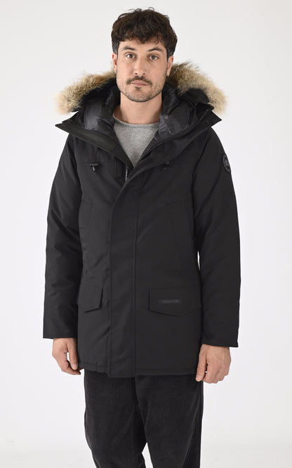 A &quot;LANGFORD FUSION B.DISC 2062MBA&quot; Black Canada Goose 3/4 Doudoune Homme closed photo