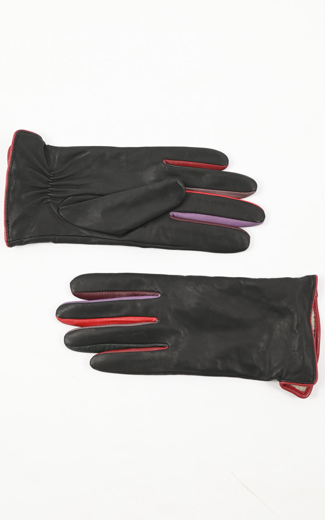 Gants Cuir Mixte La canadienne, modèle 2145-4 gloves de couleur noir