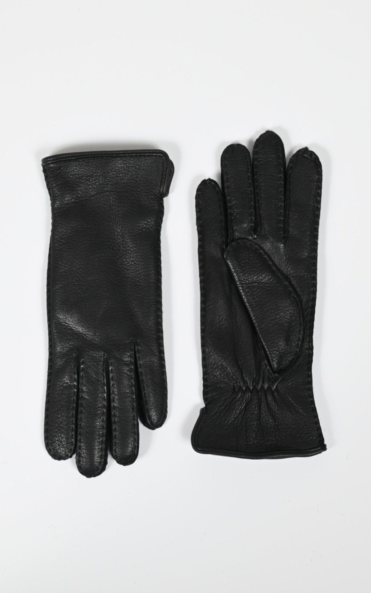 Gants Cuir Femme Levinsky Leather, modèle 2145 de couleur black 1