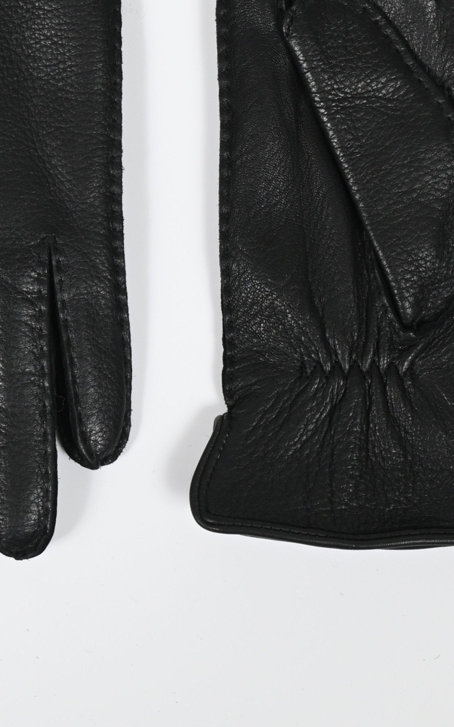 Gants Cuir Femme Levinsky Leather, modèle 2145 de couleur black 3