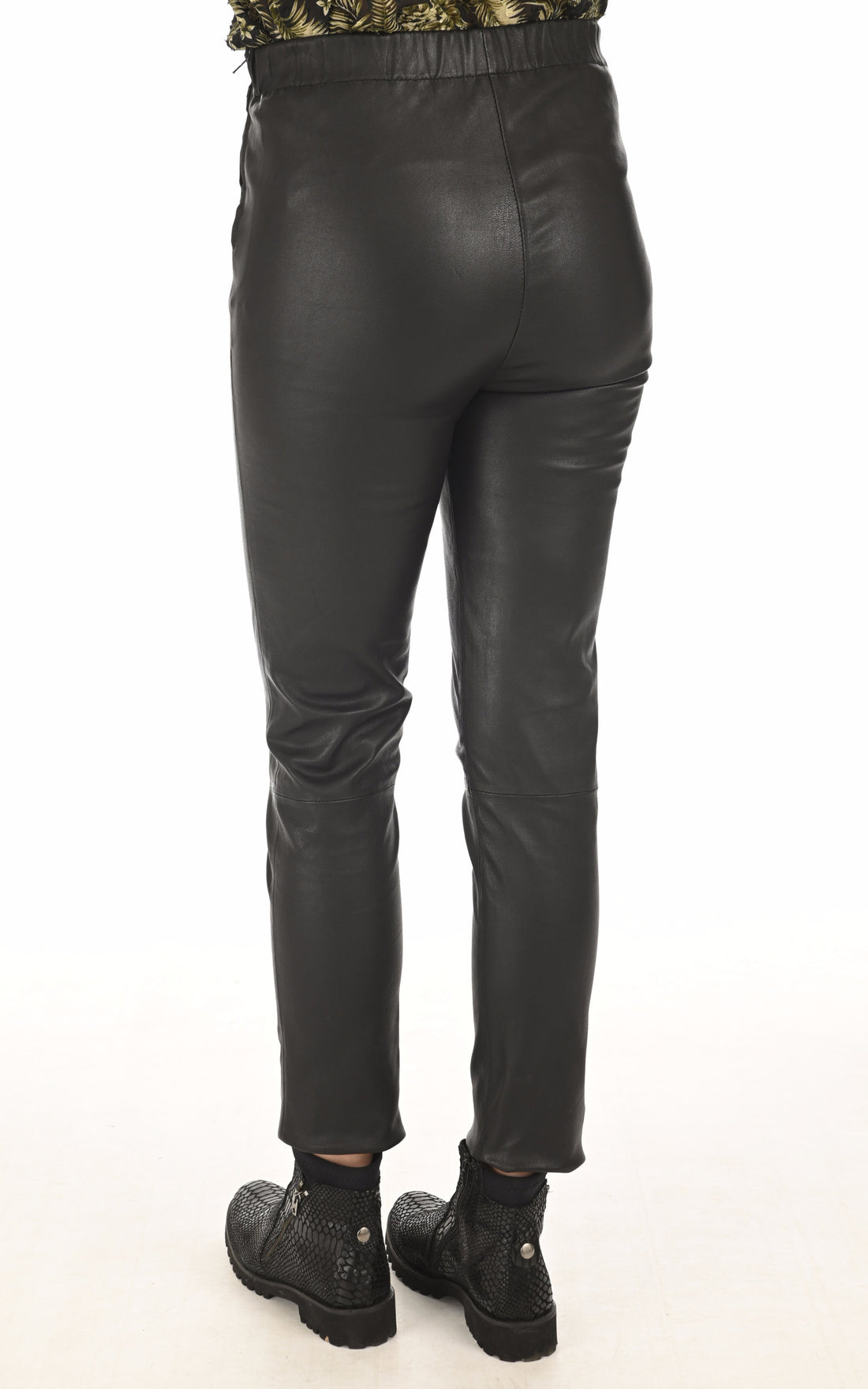 A &quot;PENELOPE&quot; Noir La Canadienne Pantalon Femme opened photo