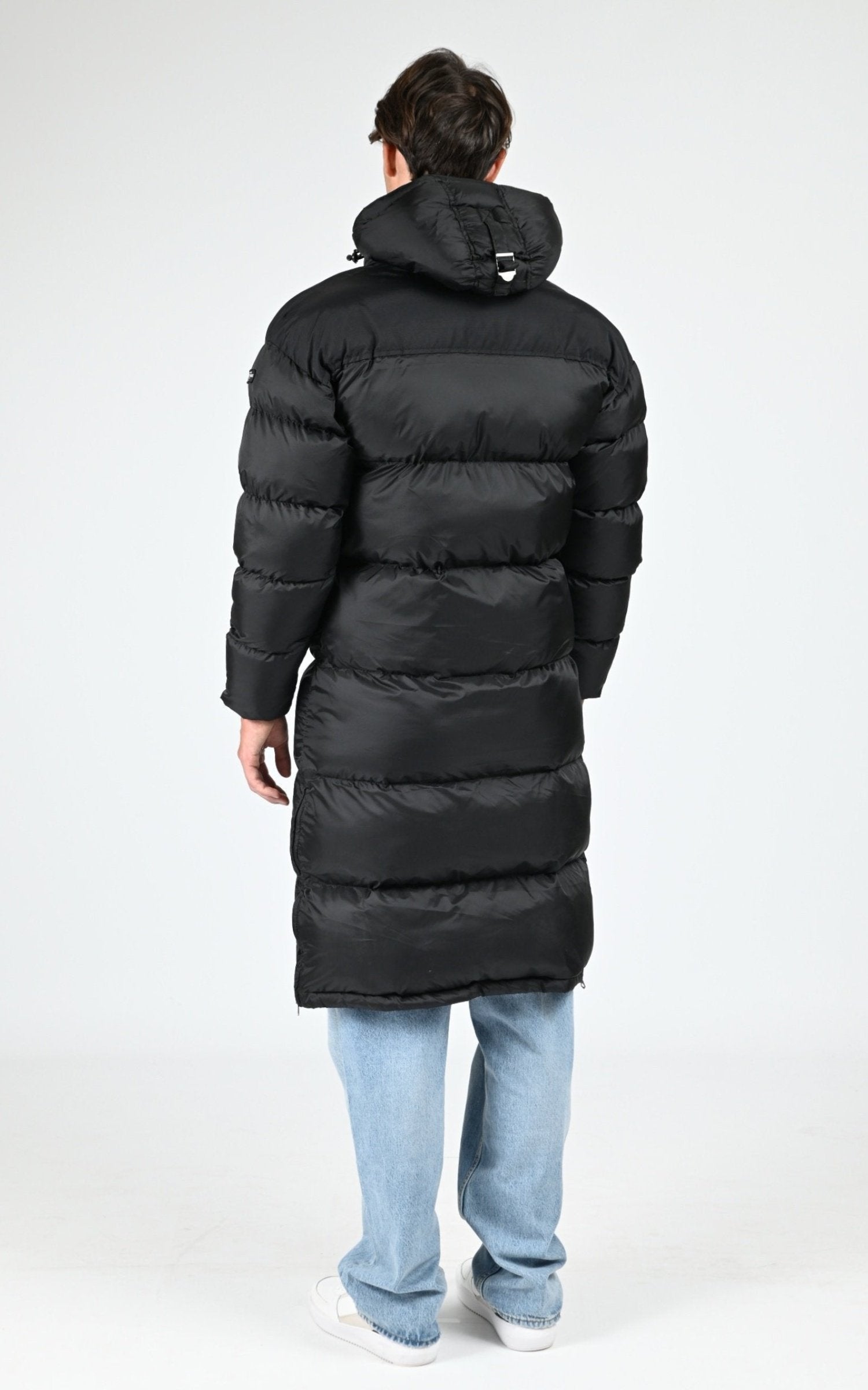 7/8 doudoune Textile Homme Schott, modèle 2190max de couleur black/black 3