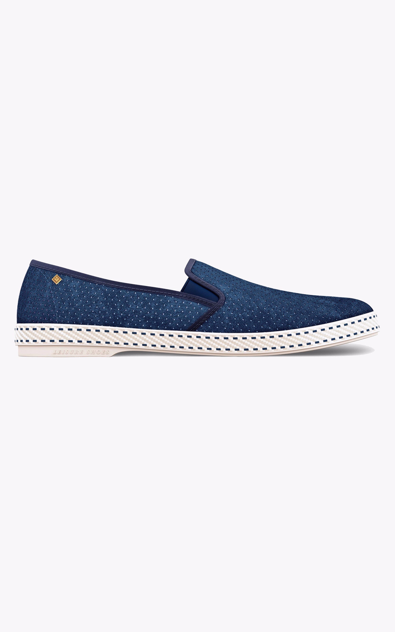 A "SUEDE 3064" Marine Rivieras Chaussures Homme closed photo