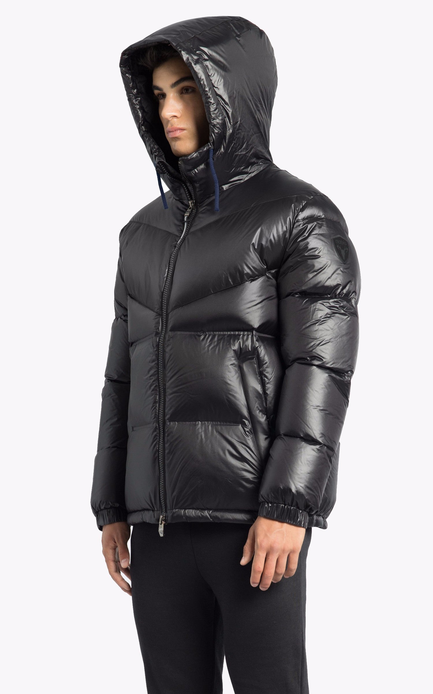 A "DYNA" Noir Nobis Bl Doudoune Homme back photo 4