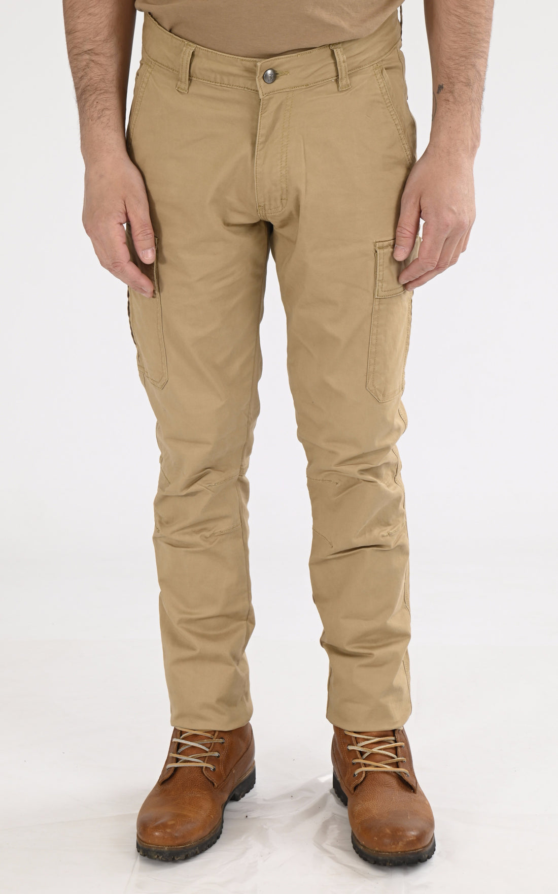 A &quot;PHENOM MN&quot; Beige Marine Nationale Pantalon Homme closed photo