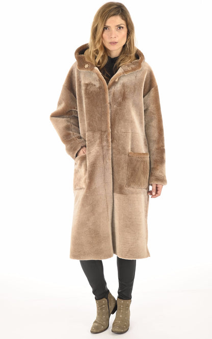 7/8 Df Femme Manzoni 24, modèle 22ad003 de couleur beige / taupe