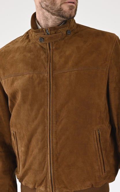 A &quot;3070&quot; Tabac La Canadienne Blouson Homme details photo