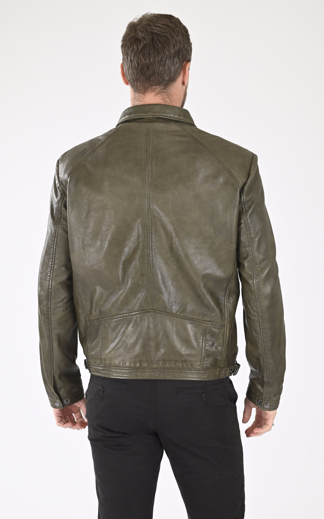 A &quot;IVAR&quot; Kaki La Canadienne Blouson Homme opened photo