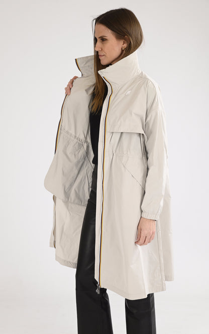 A &quot;AUBE K8132NW&quot; Beige K-Way Manteau Femme interior photo