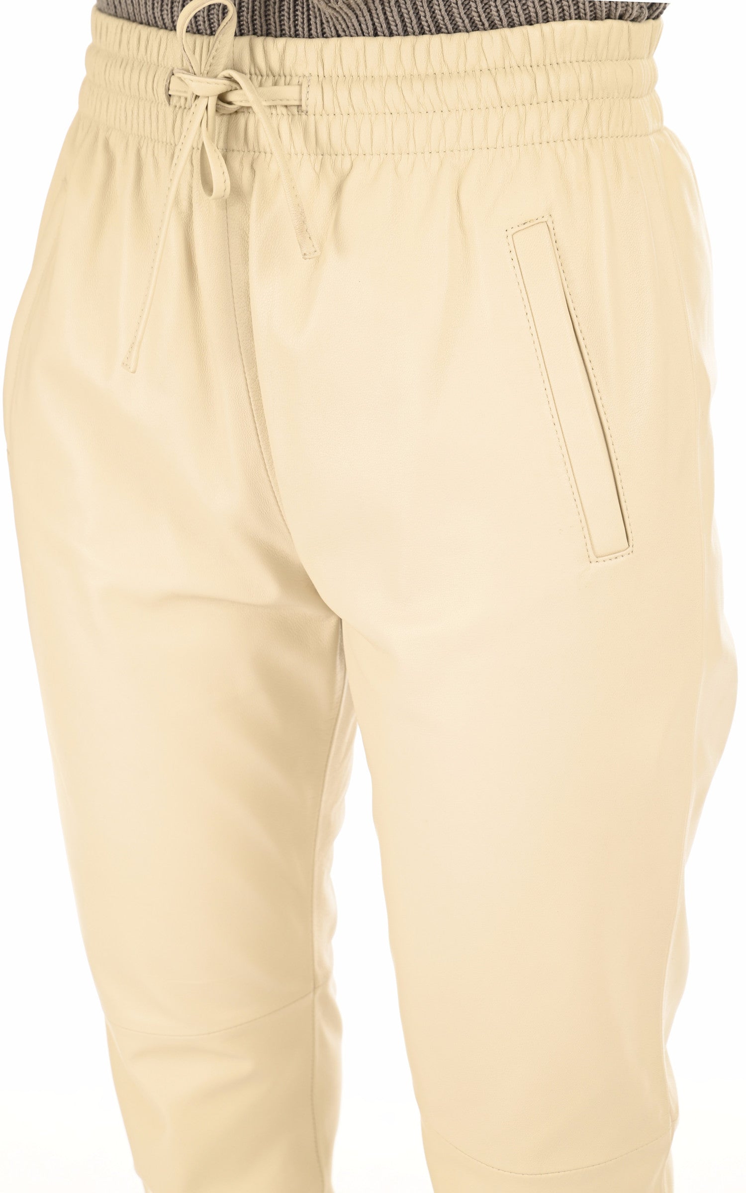 A &quot;GIFT 63641&quot; Beige Oakwood Pantalon Femme details photo 5