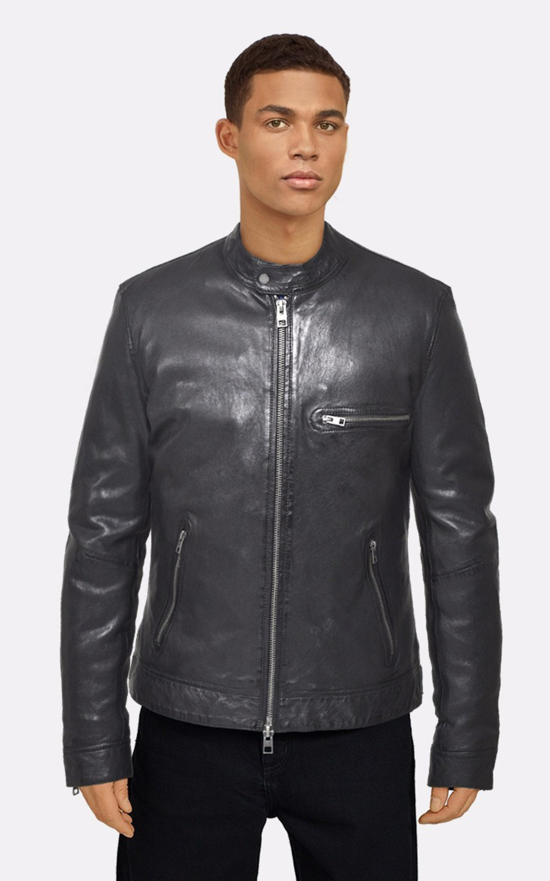 A &quot;BOBBY 64650&quot; Noir Oakwood Blouson Homme opened photo