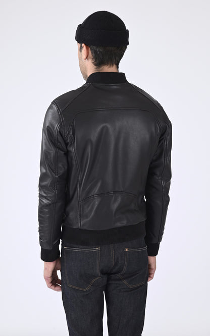 A &quot;BONBON&quot; Noir Serge Pariente Blouson Homme back photo