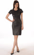 A "MINA FF" Noir La Canadienne Robe Femme opened photo