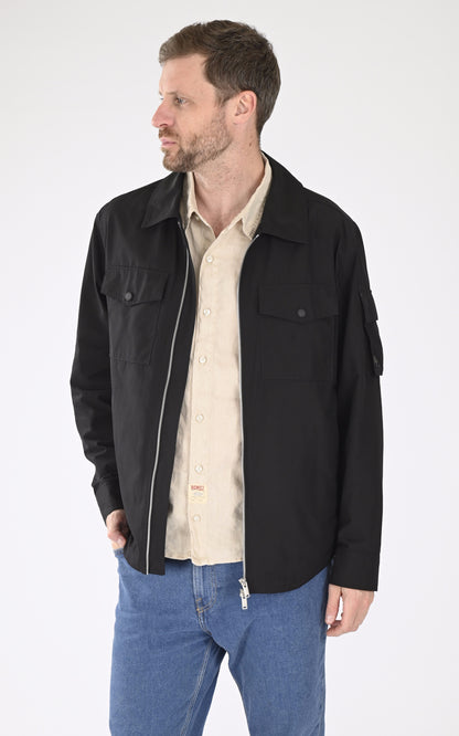 A &quot;CHARLESBOURG JKT M15MJ142&quot; Noir Moose Knuckles Veste Homme opened photo