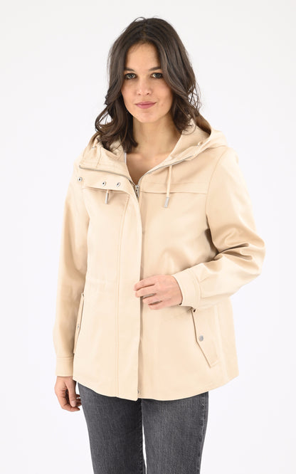 A &quot;AVALYNN&quot; Beige Soia &amp; Kyo Veste Femme closed photo