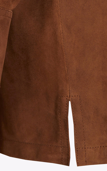 A &quot;KUMETTE VEL&quot; Cognac Giorgio &amp; Mario Chemise Femme details photo
