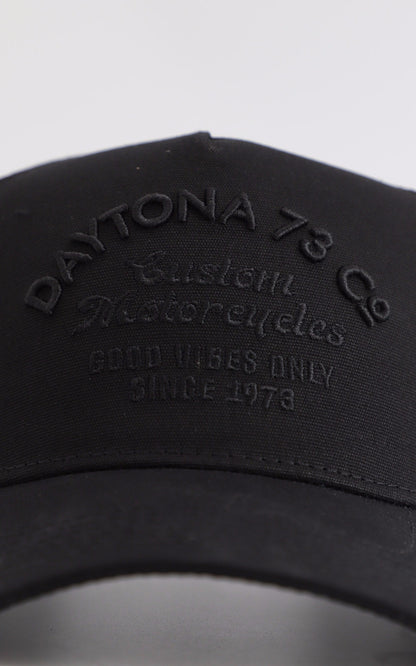 A &quot;PLYMOUTH 103049&quot; Noir Daytona 73 Casquette Homme back photo