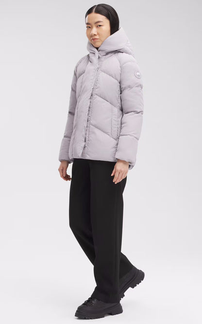 A &quot;MARLOW JACKET 3904W&quot; Gris Canada Goose Ves Doudoune Femme closed photo