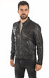 A "DUSTIN 100233" Noir Daytona 73 Blouson Homme closed photo