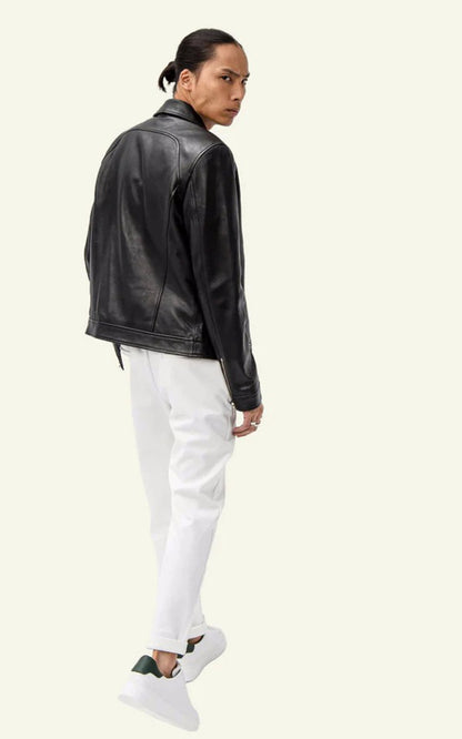 A &quot;RANDOM&quot; Noir Serge Pariente Blouson Homme interior photo