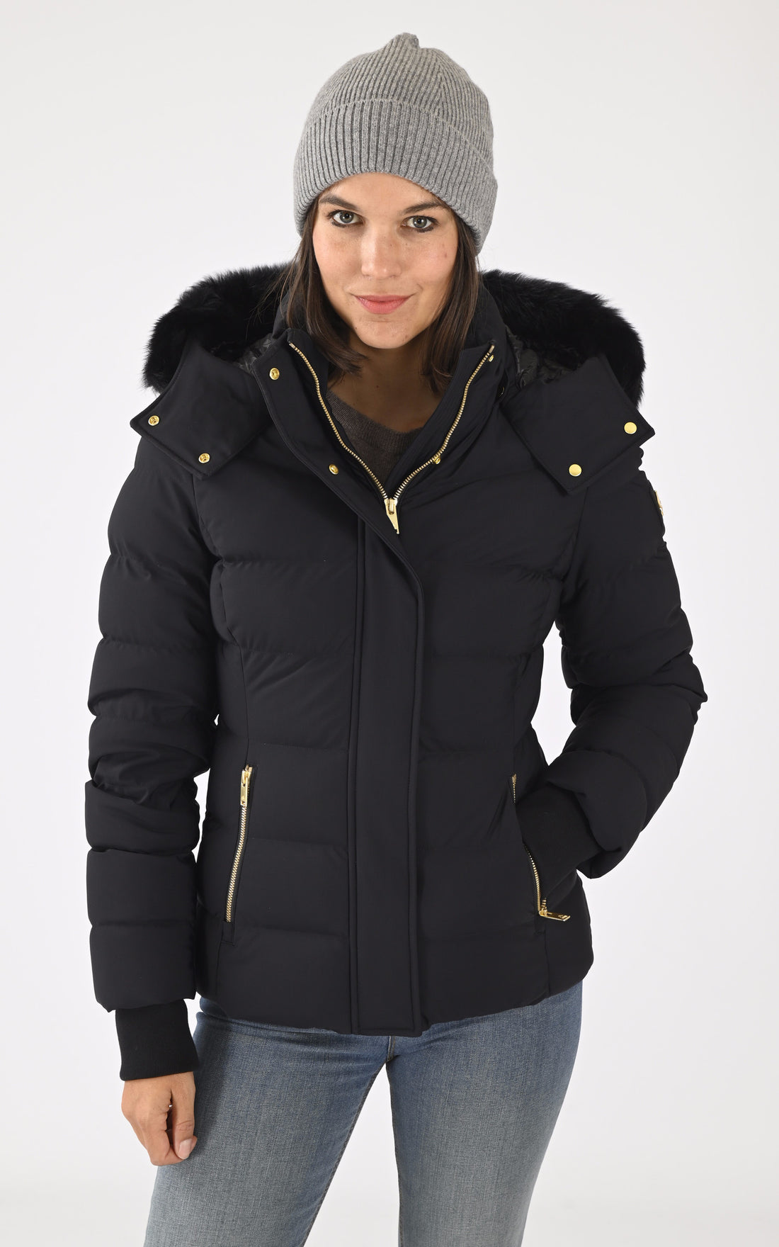A &quot;BART 64513&quot; Gris Oakwood Bonnet Femme opened photo