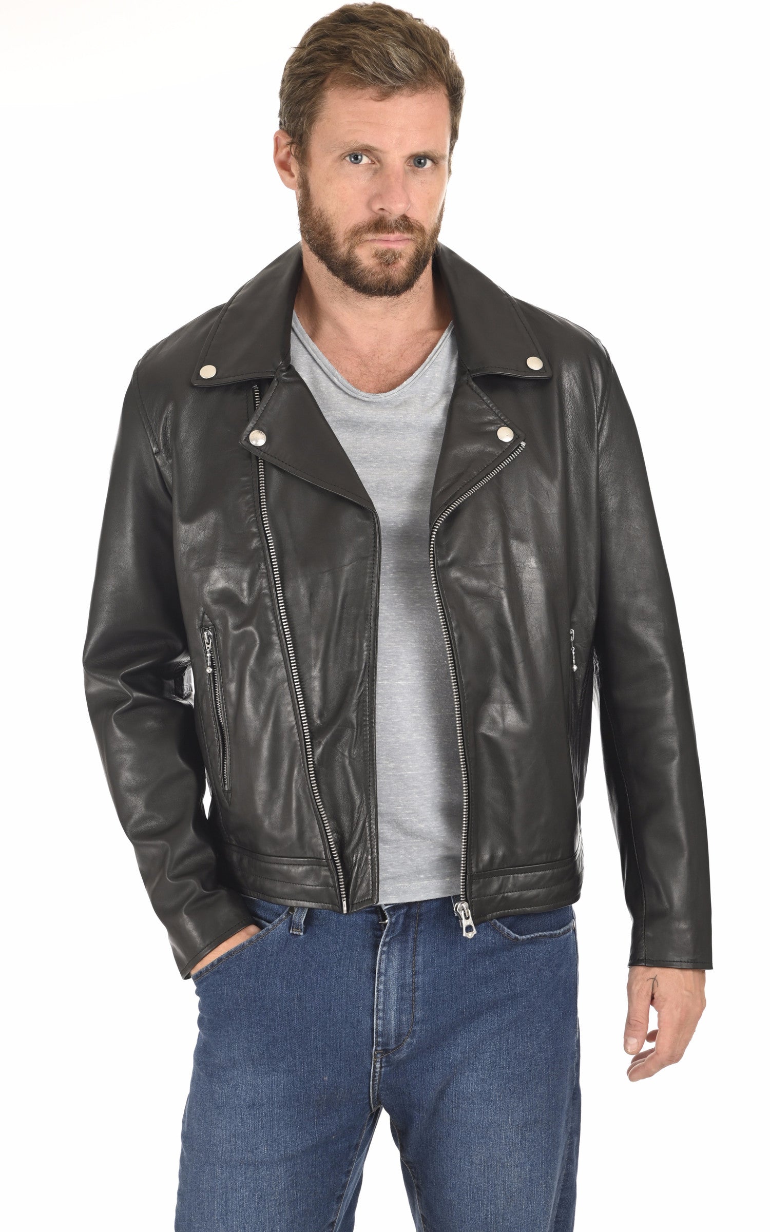 A &quot;ALEY 101982&quot; Noir Daytona 73 Perfecto Homme opened photo 1