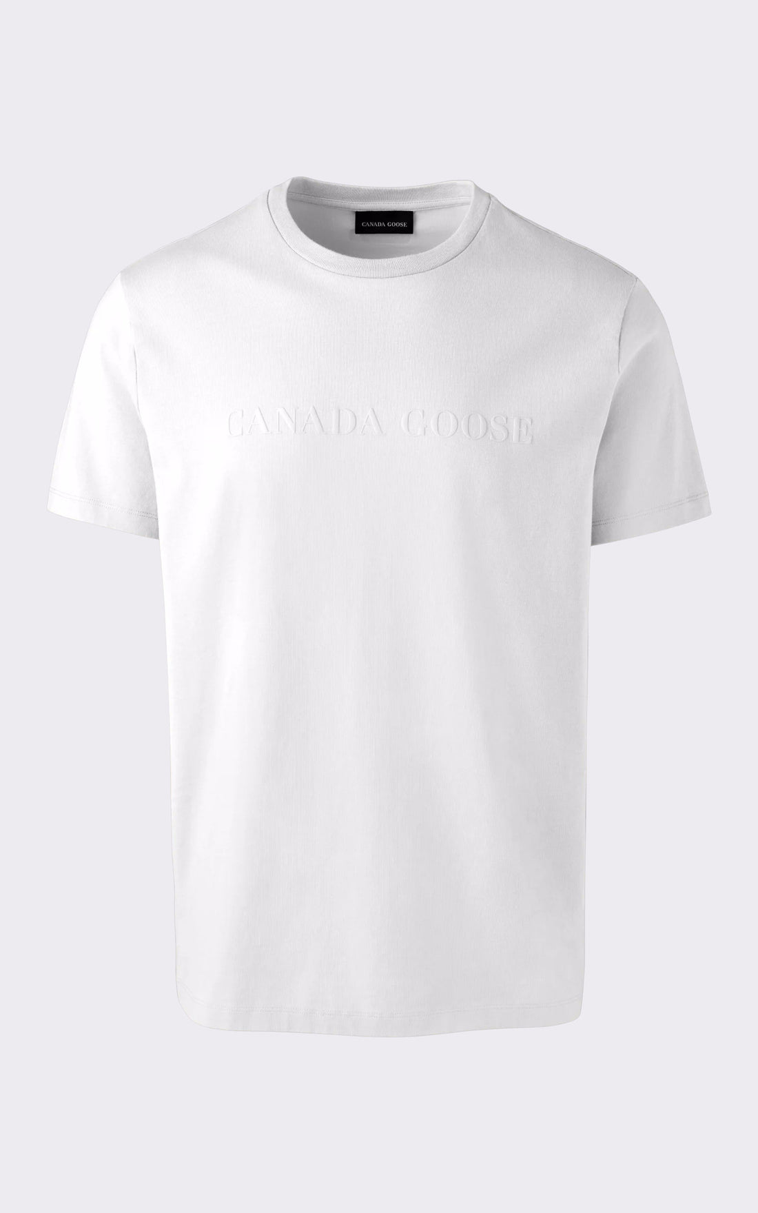 A &quot;EMERSEN 1420M&quot; Blanc Canada Goose T-shirt Homme opened photo