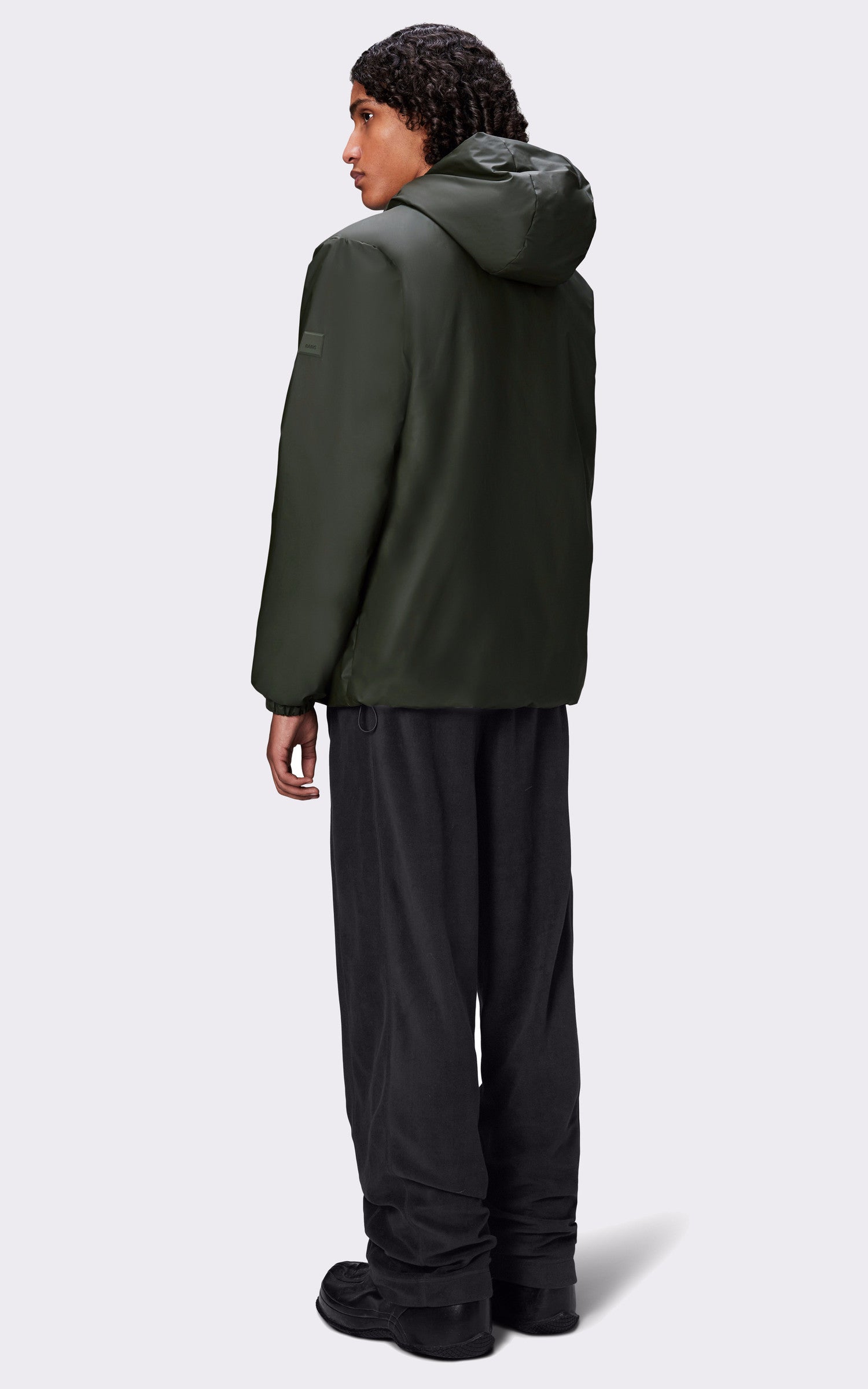 A &quot;15770 LOHJA&quot; Vert Rains Veste Mixte back photo