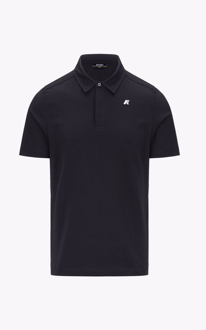 A &quot;VINCELLE K61419W&quot; Bleu K-Way Polo Homme details photo