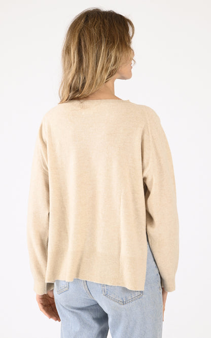 A &quot;JEANNE 4502054C&quot; Beige Notshy Pull Femme back photo