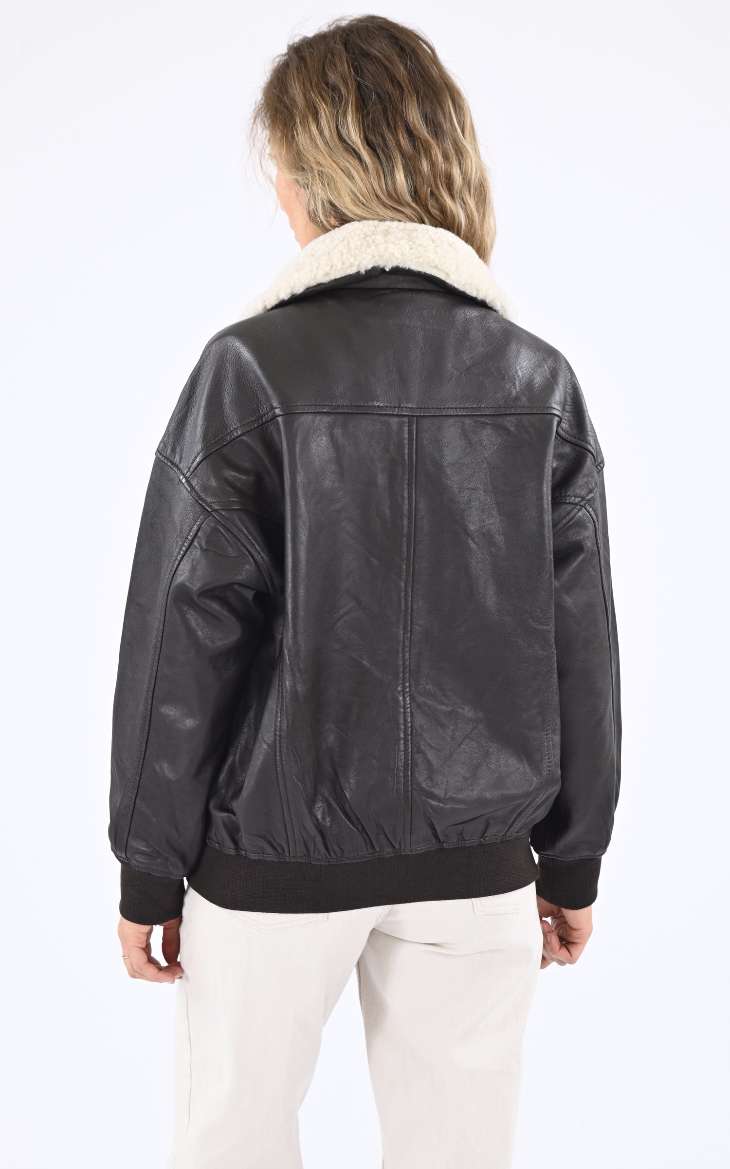 A &quot;LCWDAISY2&quot; Marron Schott Pilote Femme back photo 4