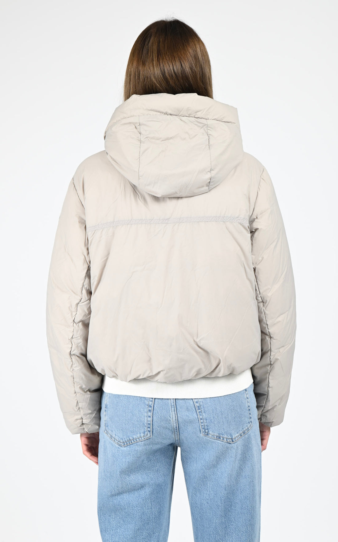 Veste à capuche Elba beige
