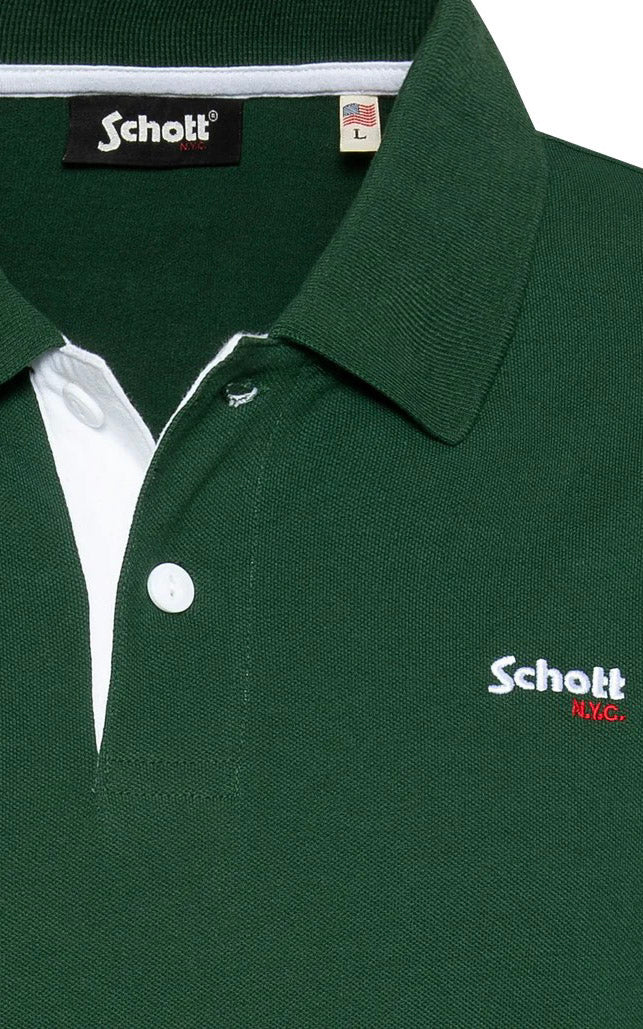 Polo PSMILTON vert foncé 3