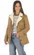 A "ARIA FF 70" Camel La Canadienne Veste Femme opened photo